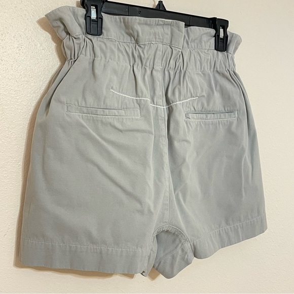 Bassike Canvas Paperbag Shorts in Gray Size 1 S - Picture 4 of 11